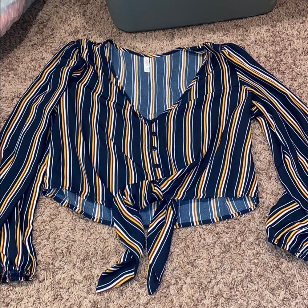 stripped top